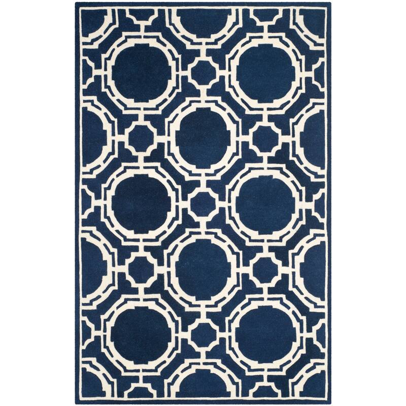 SAFAVIEH Handmade Chatham Oili Modern Wool Rug