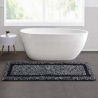 Boho Bathroom Rug Runner Long Non Slip Beige Bath Mat Water Absorbent 20X60