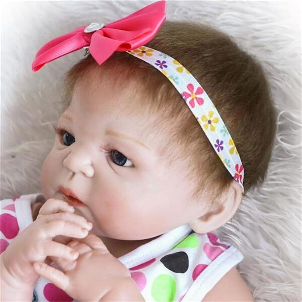 silicone baby doll girl