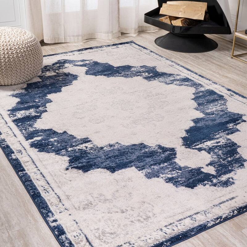 JONATHAN Y Rosalia Ornate Medallion Modern Area Rug
