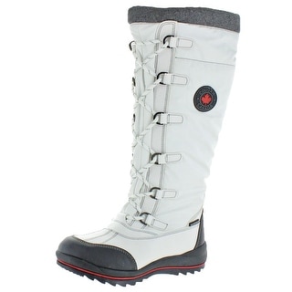 ladies white snow boots