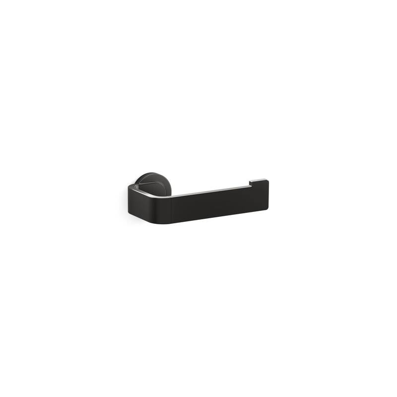 Kallista P34249-00 Guise Collection Wall Mounted Toilet Paper Holder - Polished Graphite