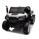 preview thumbnail 25 of 38, 24V 2-Seater UTV-XXL Ride On Truck with Dump Bed for kid,Ride On 4WD UTV with 6 Wheels,Tipping and Openable Rear Cargo Bed Black