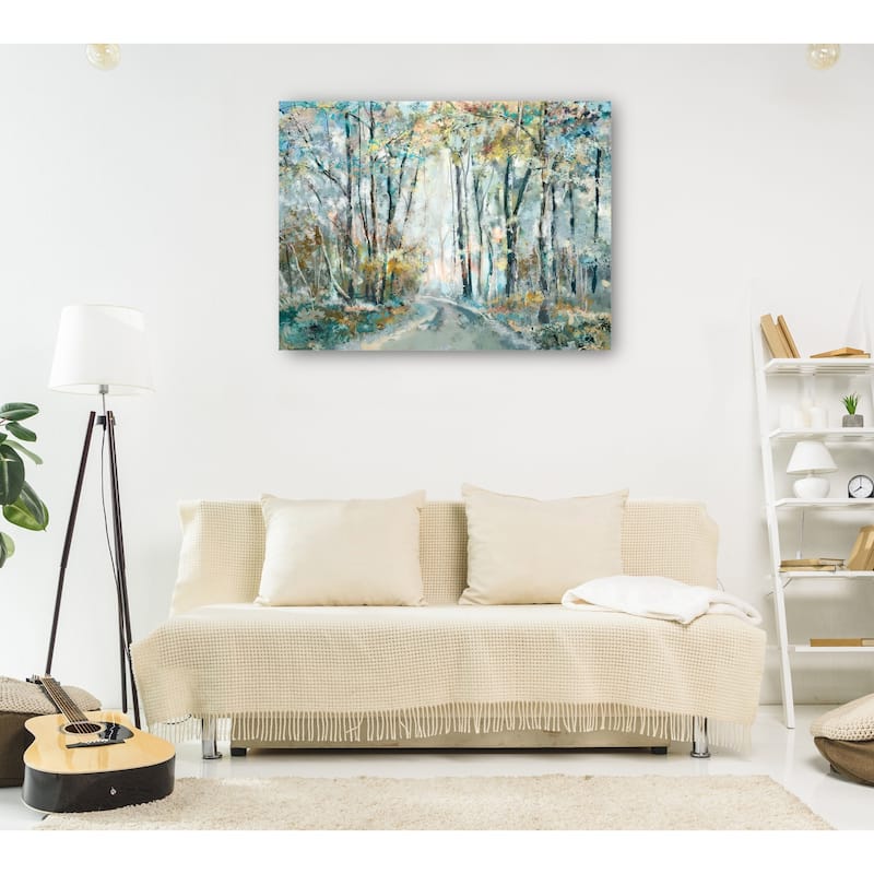 Kaleidoscope Trees VI By Studio Arts Canvas Art Print