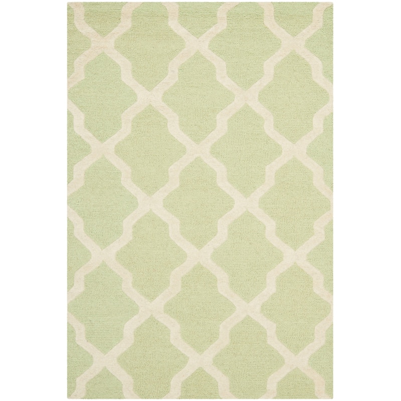 SAFAVIEH Handmade Cambridge Eirny Moroccan Trellis Wool Rug