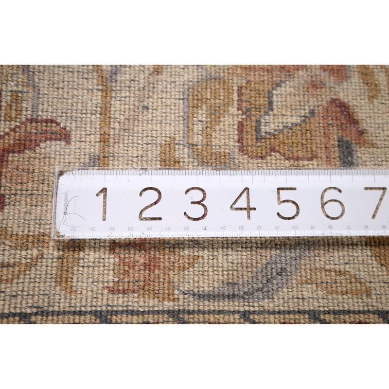 Floral Aubusson Chinese Area Rug Handmade Wool Carpet - 8'7" x 11'7"