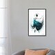 preview thumbnail 3 of 13, iCanvas "Gold River Dance" by Ashvin Harrison Framed