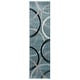 preview thumbnail 21 of 26, World Rug Gallery Contemporary Abstract Circles Design Area Rug