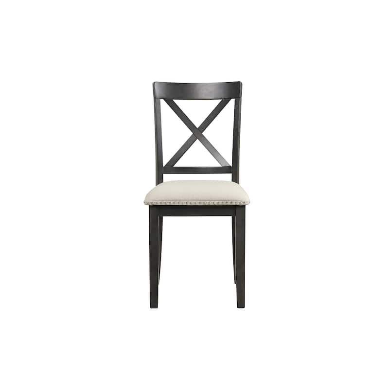 5-Piece Modern Wooden Dining Set with Round Table & Chairs