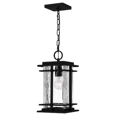 McAlister 1-Light Outdoor Wall Mount in Earth Black