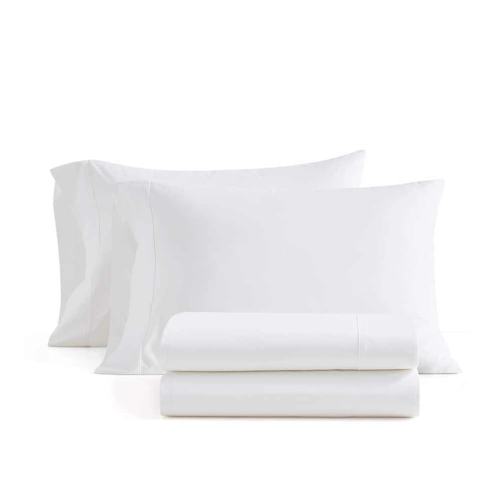 Martha Stewart Skylands Solid Cotton Sheet Set