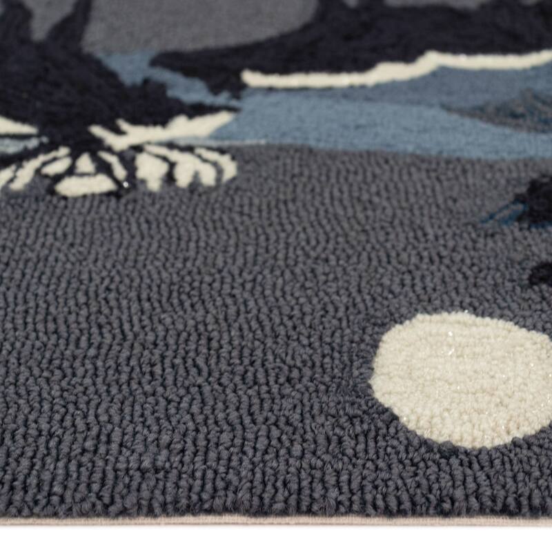 Liora Manne Frontporch Moonlit Moose Indoor/Outdoor Rug