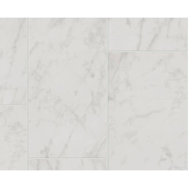 Shaw 498TS Prime Aura - 12" x 24" Rectangle Floor and Wall Tile - - Carrara Abisso