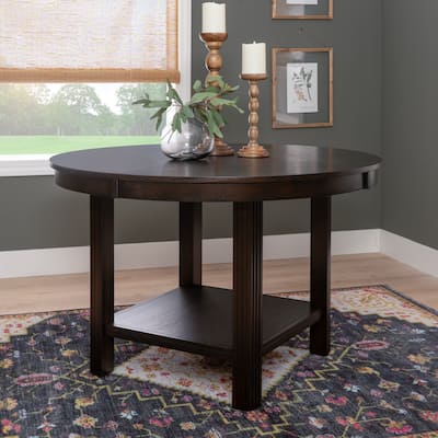 Ingrid Espresso Wooden Dining Table