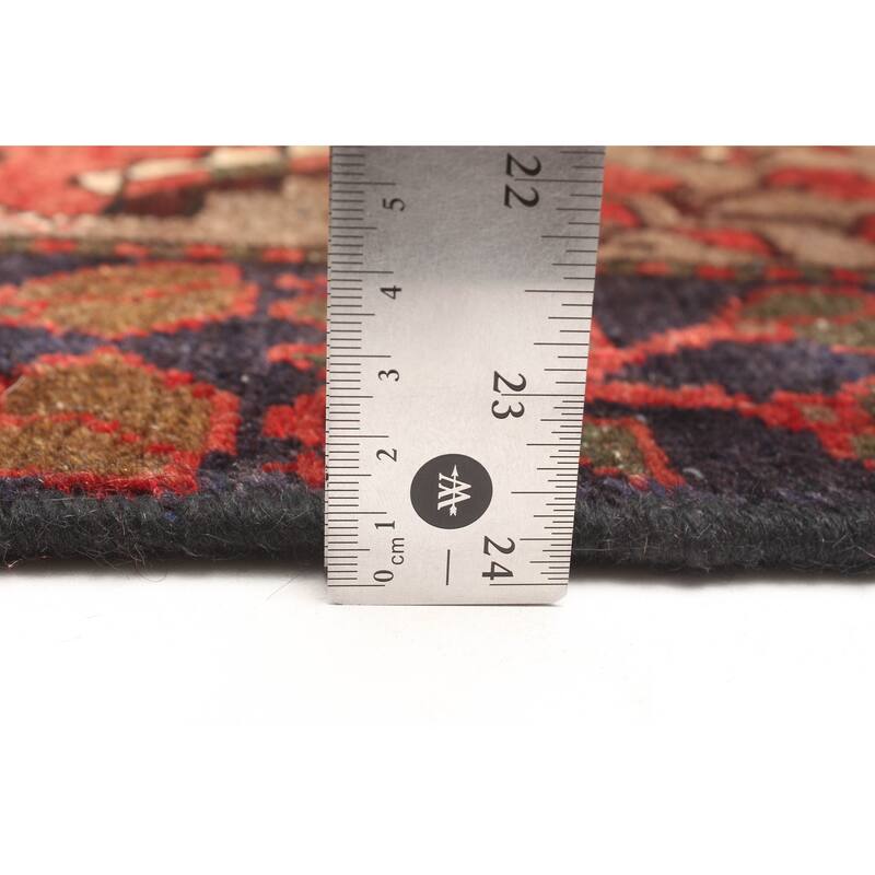 ECARPETGALLERY Hand-knotted Konya Anatolian Dark Red Wool Rug - 4'11 x 6'8