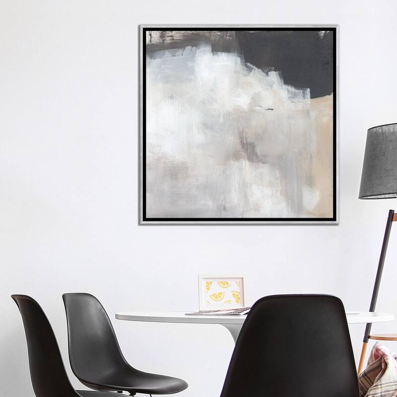 iCanvas "Neutral Abstract I" by Jennifer Paxton Parker Framed