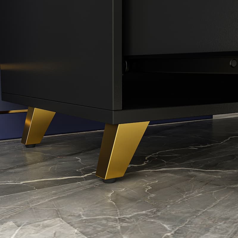 Entertainment TV Stand up to 50-85 inch TV Extendable TV Stand Drawer