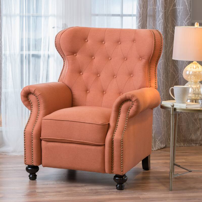 Push Rack Recliner - Orange