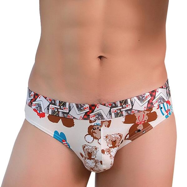 Shop Mens Sexy Underwear Shorts Underpants Cartoon Prints Soft Cotton Briefs Panties On Sale Overstock 31786232