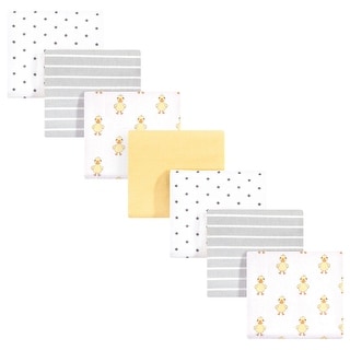 Hudson Baby Infant Boy Cotton Flannel Receiving Blankets Bundle, Duck, One Size - Duck - One Size