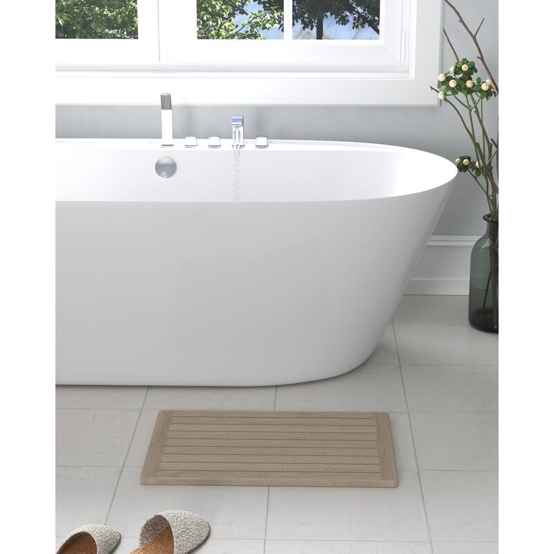 The Original Spa Teak Bath & Shower Mat