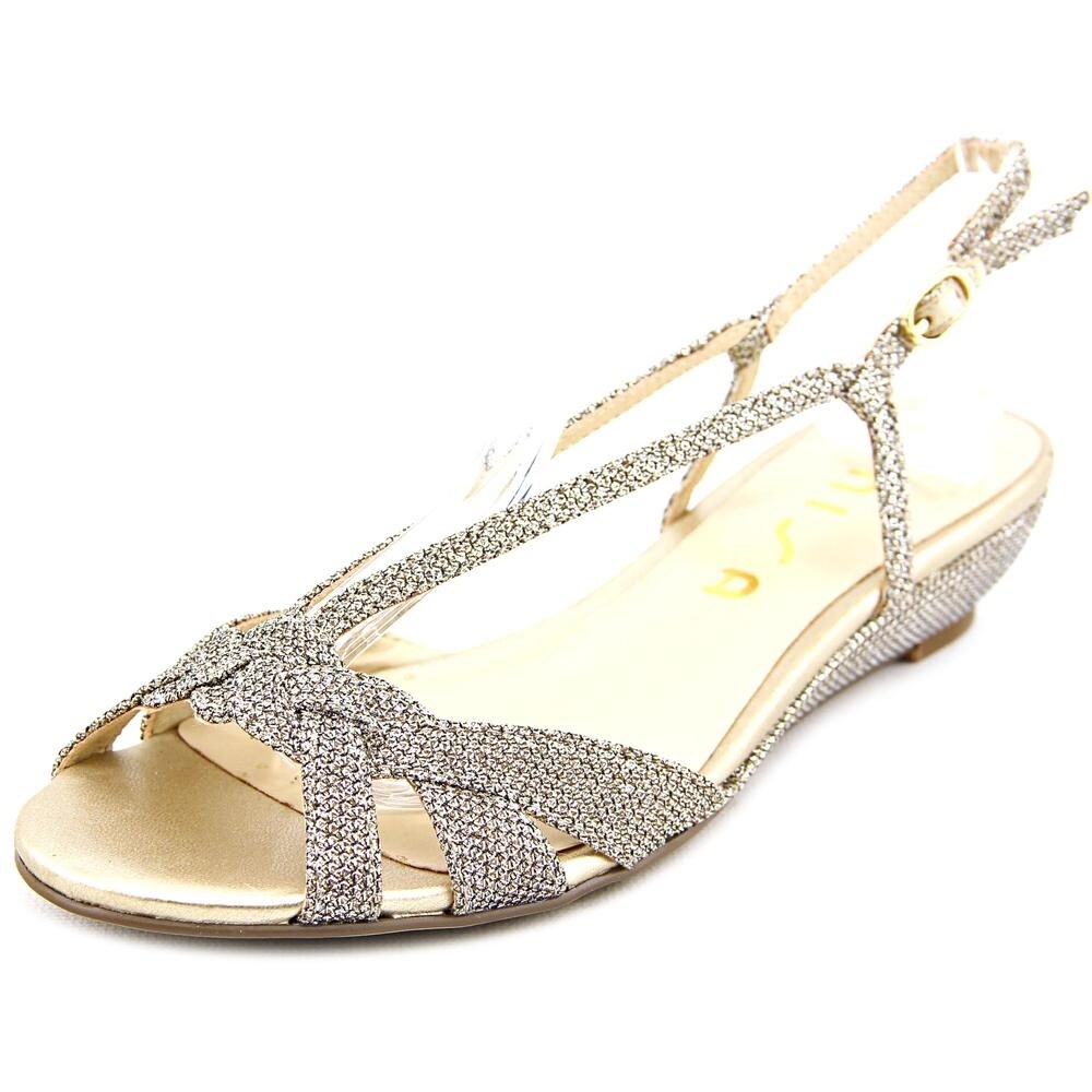 unisa gold sandals