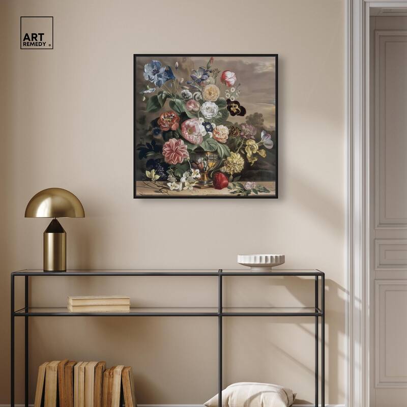 Classical Dream Vase II Canvas by Art Remedy