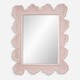 preview thumbnail 1 of 4, Uttermost 09955 Sea 27-1/8"W x 34-1/4"H Rectangular Beveled Accent Pink