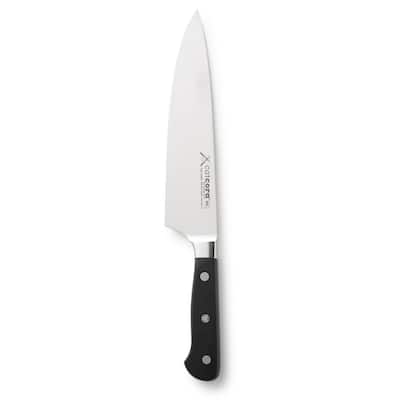 CatCora Forged Chef Knife, Professional 8-Inch German Steel Blade, Ergonomic Triple-Rivet Handle, NSF-Certified Kitchen Knife