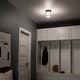 Kichler Brit 4-Light Gold Flush Mount Light 52597CPZ At