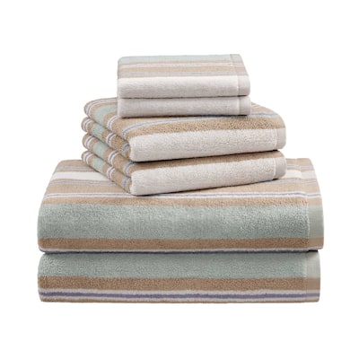 Martex Arcadia Demeter Multi 6 Piece Towel Set - 6-Piece