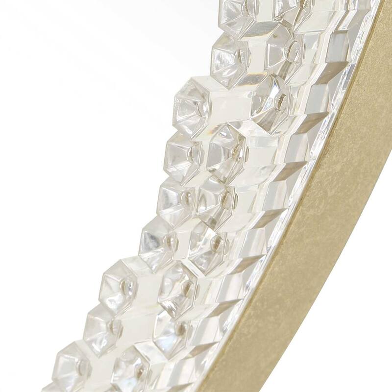 Uttermost Break The Ice Round Mirror - 31.50" W x 31.50" H x 2.00" D