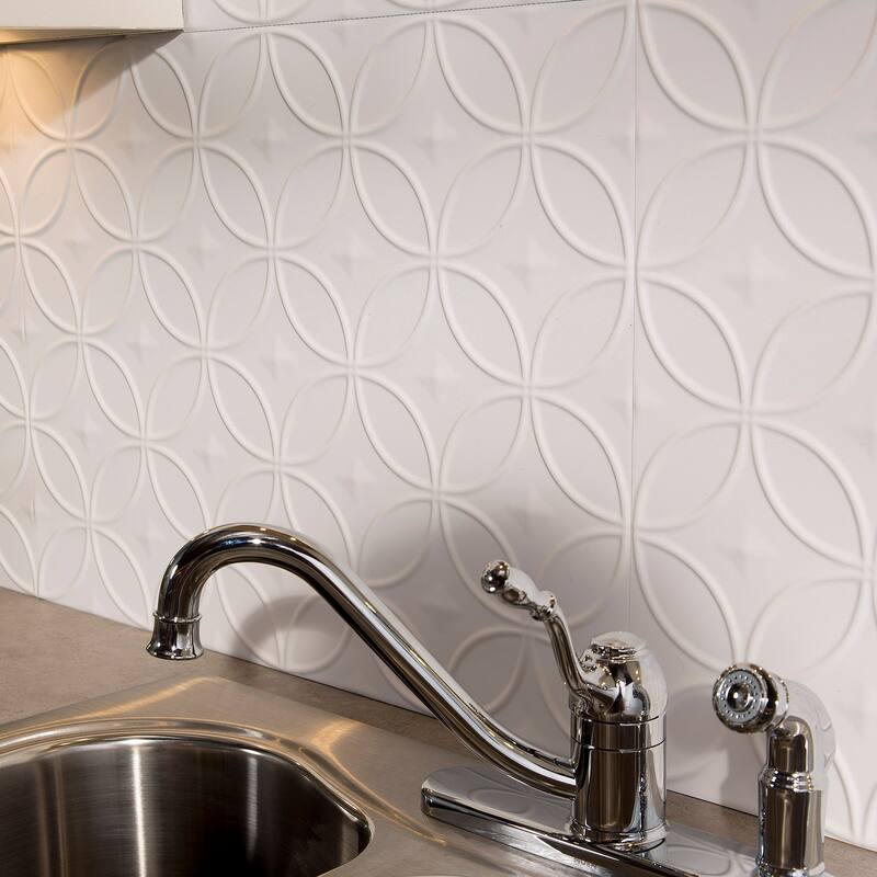 FASÄDE Rings Decorative Vinyl Backsplash Panel