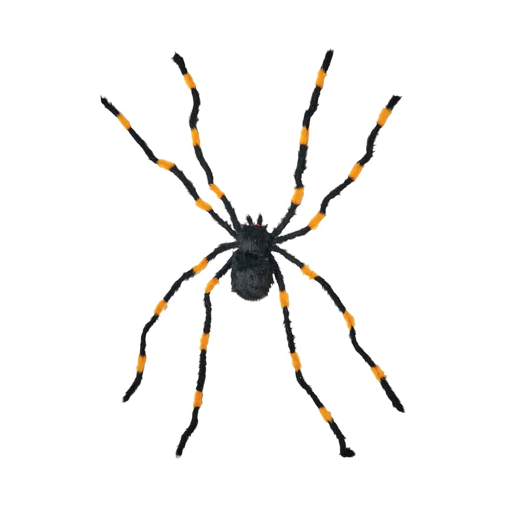 78" Giant Black and Orange Tarantula