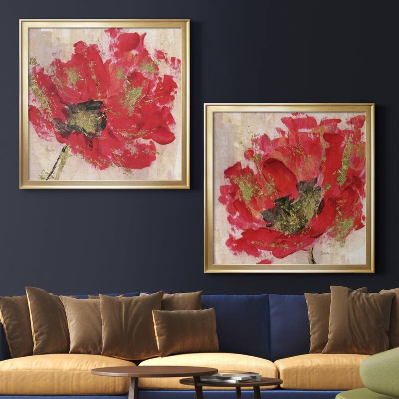 Red Infusion I Premium Framed Canvas - Ready to Hang