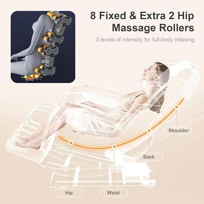 Massage Chair Recliner with Zero Gravity with Full Body Air Pressure