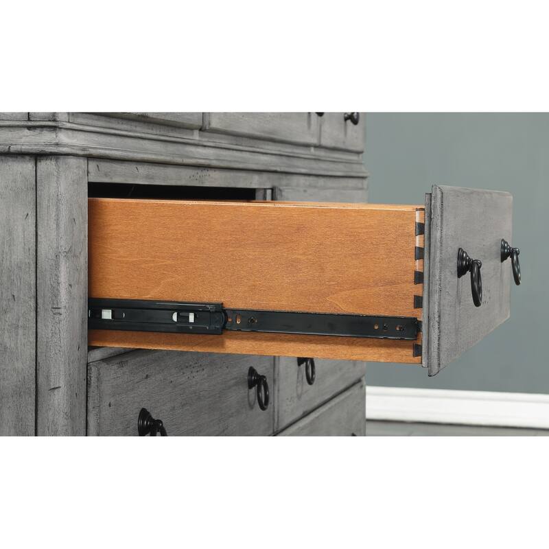 Plymouth Gray Wood Dresser