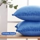 preview thumbnail 77 of 89, Deconovo Velvet Pom-poms Throw Pillow Covers 2 PCS(Cover Only)