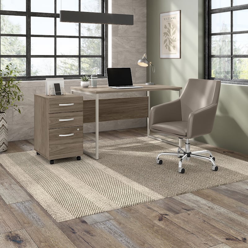 Hybrid 3 Drawer Mobile File Cabinet by Bush Business Furniture