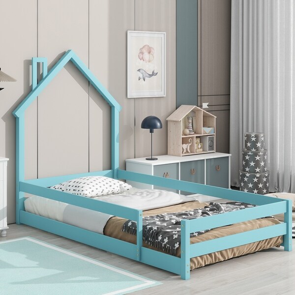 House shaped on sale bed frame