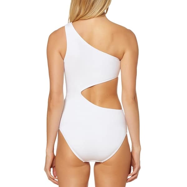 Shop Jessica Simpson Womens Embellished One Shoulder One Piece