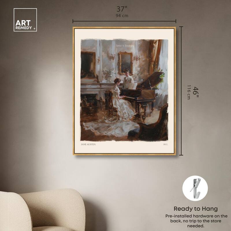 Sense and Sensibility Scene Canvas by Art Remedy