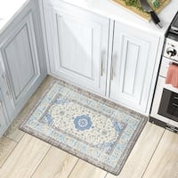 Beverly Rug Non Slip Washable Kitchen Rugs and Mats 2 Piece Set, 48x20 +  30x20 - On Sale - Bed Bath & Beyond - 34853501