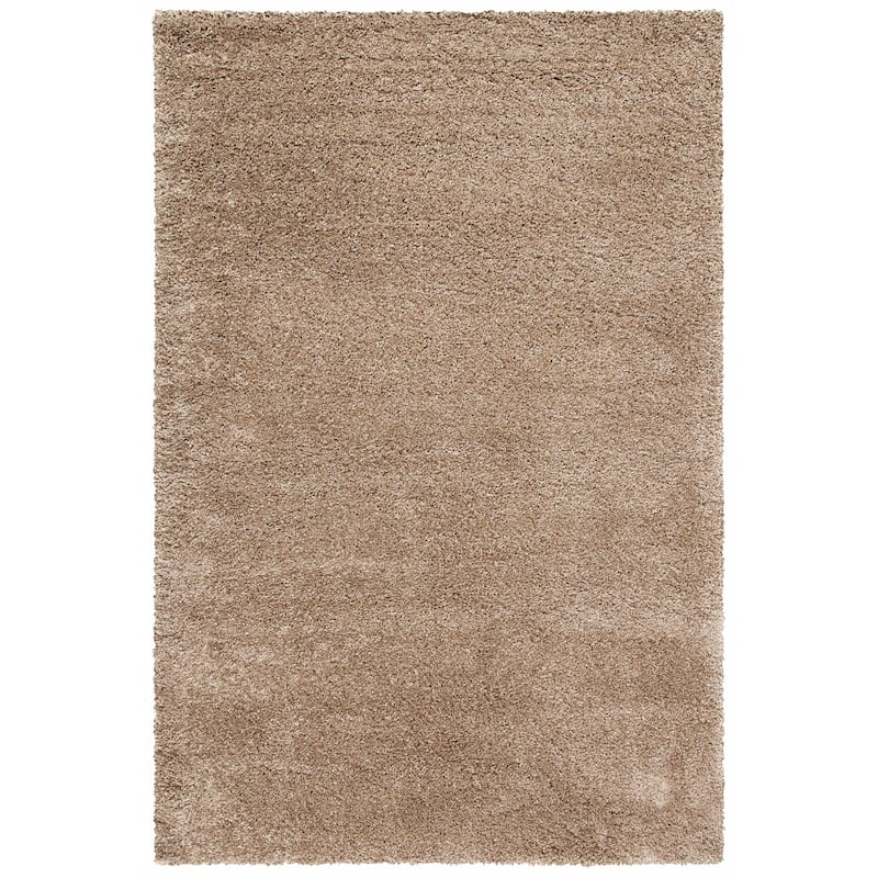 SAFAVIEH, Milan Shag Afton 2-inch Thick Area Rug - 5'1" x 8' - Dark Beig
