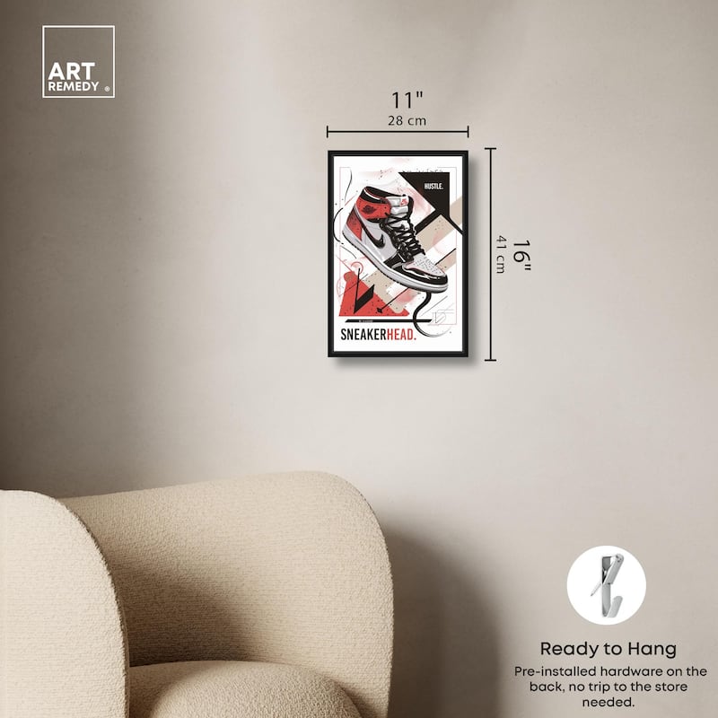 Stylish Sneakerhead Canvas by Art Remedy