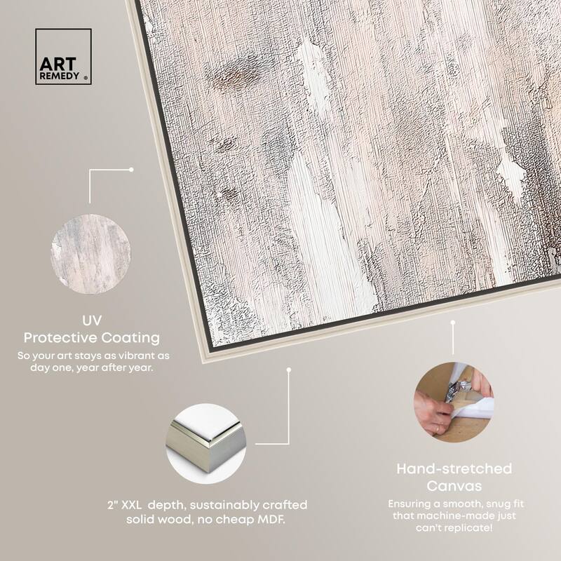 Striated Texture I Canvas Set of 2 by Art Remedy