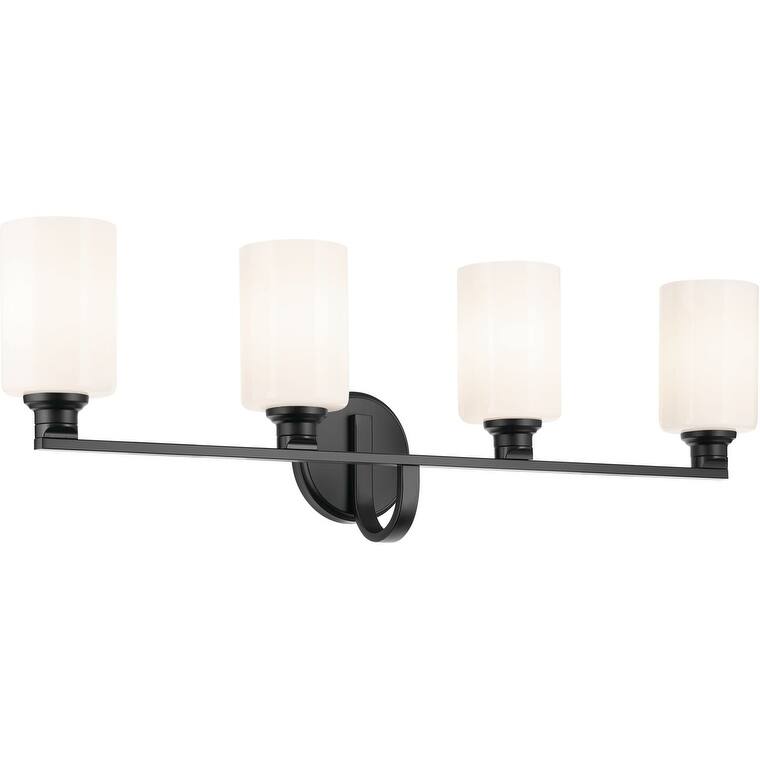 Kichler 55227 Gioe 4 Light 32" Wide Vanity Light with Opal Glass