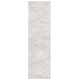 preview thumbnail 28 of 34, SAFAVIEH Audrey Zyhra Modern Stripe Rug 2'3" x 8' Runner - Light Grey/Ivory - Runner