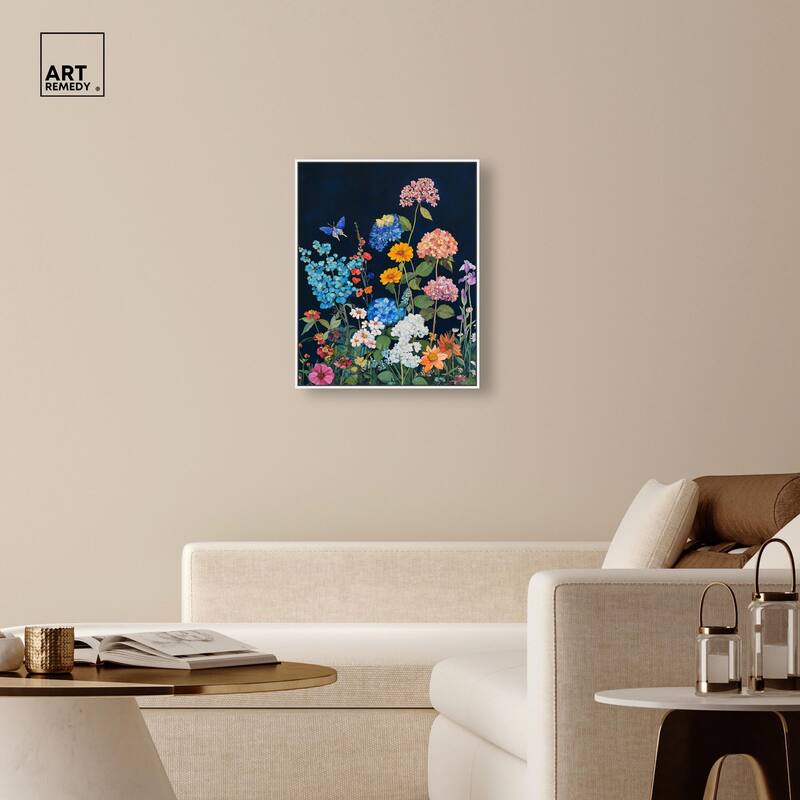 Twilight Blossoms II Canvas by Art Remedy