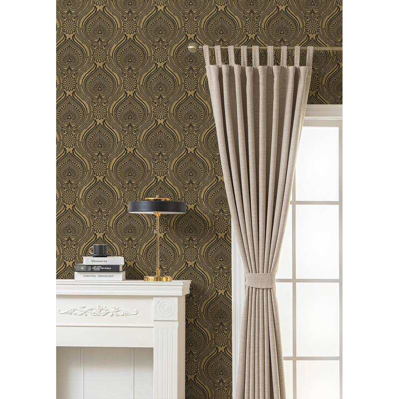 Seabrook Designs Tolkien Ogee Unpasted Wallpaper